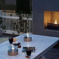 Café lykt 0,3L mørk grå