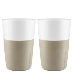 Cafe Latte krus 36 cl 2 stk pearl beige
