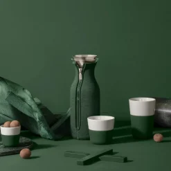 Cafe Latte krus 36 cl 2 stk emerald green