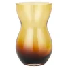 Calabas Duo vase 21 cm burgundy/amber