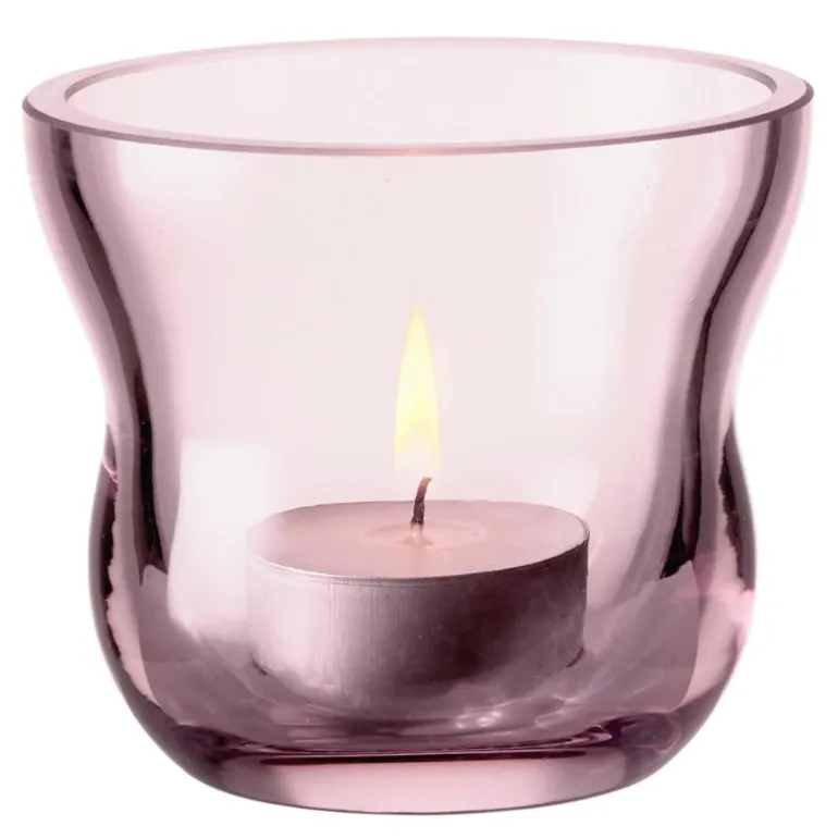 Calabas telyslykt Ø8,5 cm burgundy