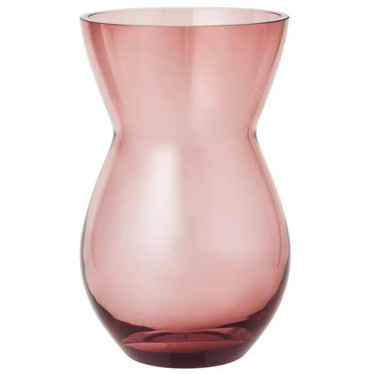 Calabas vase 21 cm burgundy