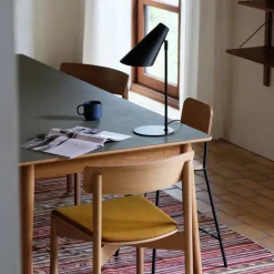 Cale bordlampe 50 cm svart