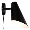 Cale vegglampe 24,5 cm svart