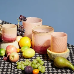 Calore lyslykt 10x10 cm faded