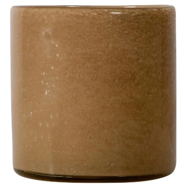 Calore telysholder 15x15 cm beige