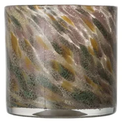 Calore vase/lyslykt 15x15 cm multi