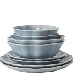 Camelia pastatallerken 21,5 cm blå