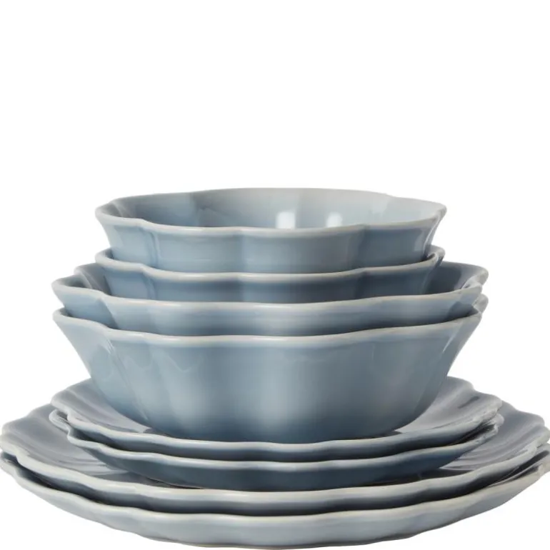 Camelia pastatallerken 21,5 cm blå