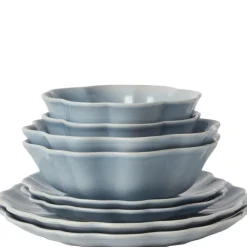 Camelia tallerken 27 cm blå