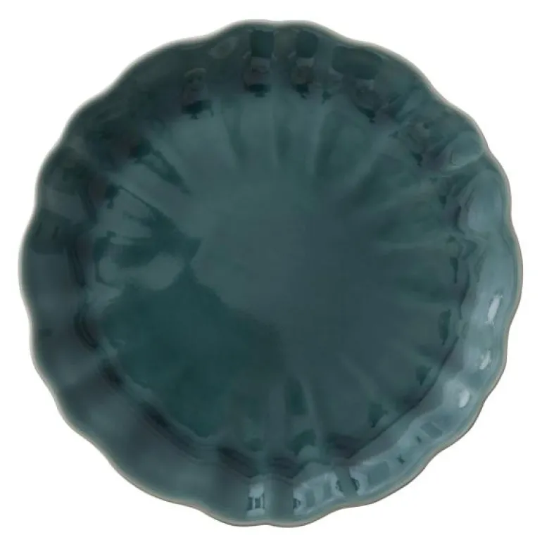 Camelia tallerken 27 cm turkis