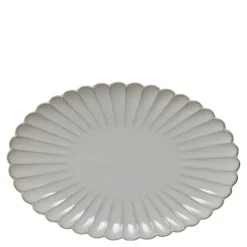 Camille serveringsfat 3x21 cm råhvit