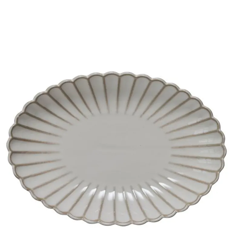 Camille serveringsfat 4x15,5 cm råhvit