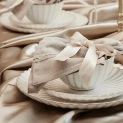 Camille skål 6,7x12,5 cm råhvit