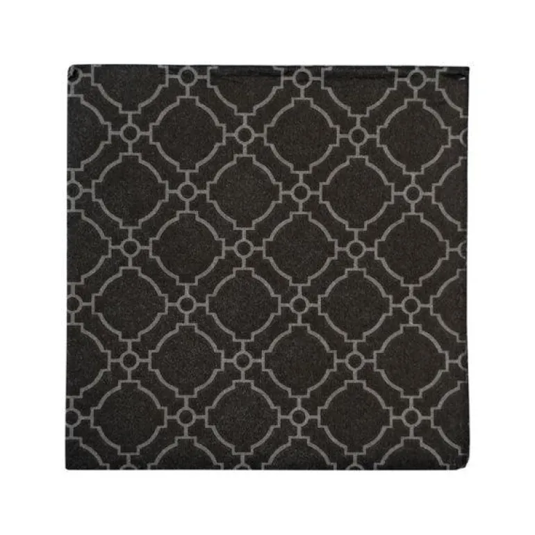 Cape servietter 25x25 cm 20 stk svart
