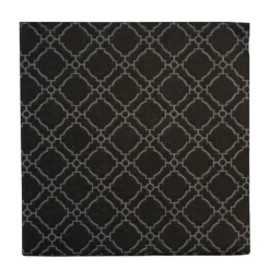 Cape servietter 33x33 cm 20 stk svart