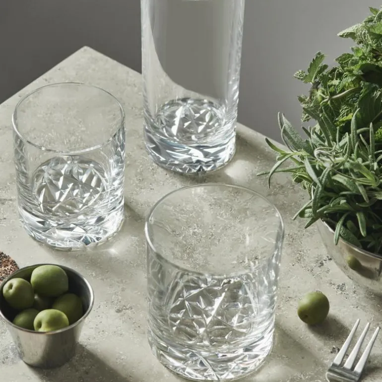 Carat double old fashioned glass 28 cl 2 stk klar