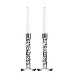 Carat lysestake H24 cm 2 stk gull