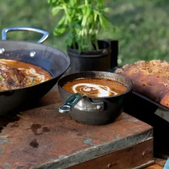 Carbon Steel minikasserolle i karbonstål 12 cm 0,3L