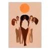 Carelle N'guessan poster 30x40 cm w.o.m.e.n