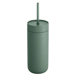 Carter Cold Desert Capsule tumbler med sugerør 475 ml smoke green