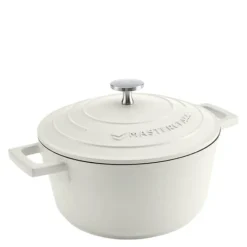 Cast Aluminium gryte 2,5L 21 cm krem