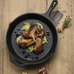 Cast iron stekepanne 30 cm 3,1L svart