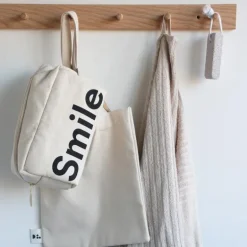 Cavita toalettmappe smile 21x10 cm beige