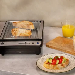 Centric flat brødrister 2637 stål