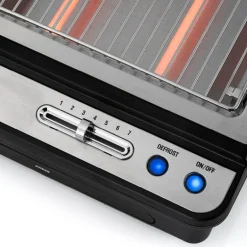 Centric flat brødrister 2637 stål