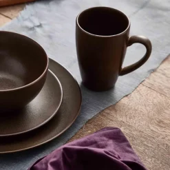 Ceramic workshop krus 35 cl kastanje