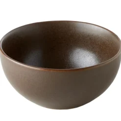 Ceramic workshop skål 15 cm kastanje
