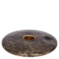 Chamber lysestake 11,6x2,3 cm brun/marmorert