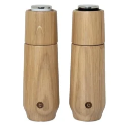 Champagne kvernsett 18 cm eik