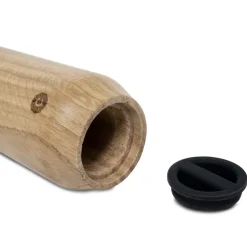 Champagne kvernsett 18 cm eik