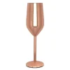 Champagneglass stål SMÅBRISEN 23 cl roségull