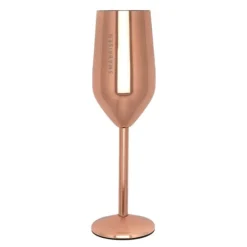 Champagneglass stål SMÅBRISEN 23 cl roségull