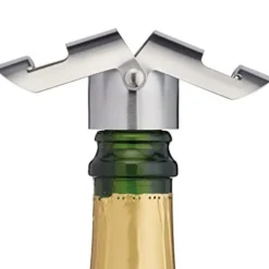 Champagnestopper 4 cm sølv