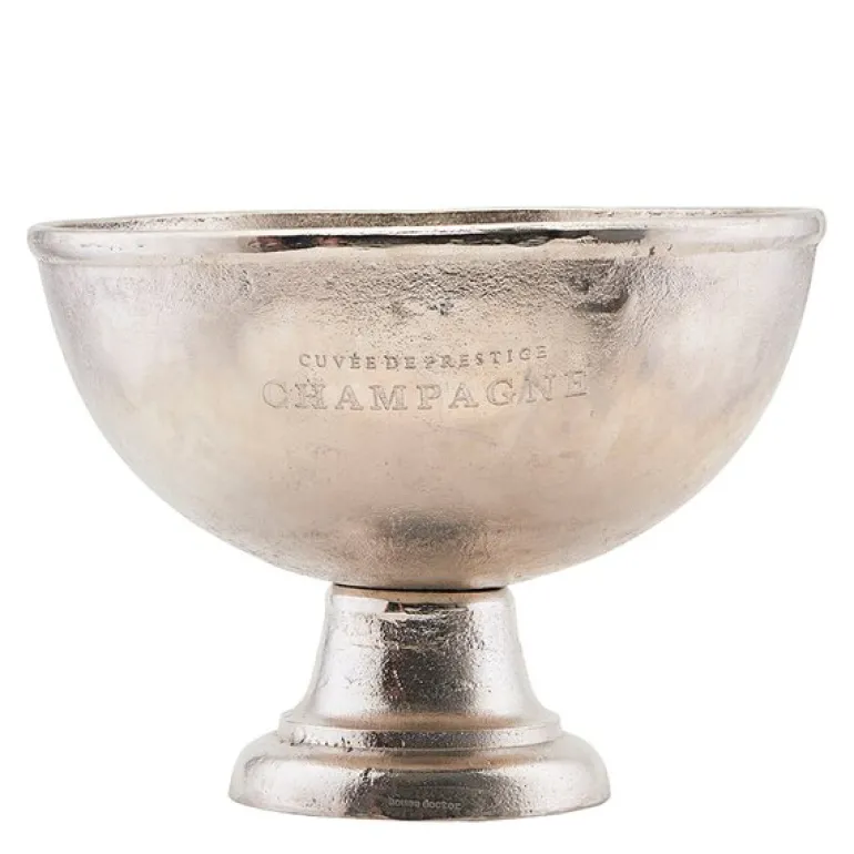 Champtub vinkjøler 29x39 cm antikk sølv