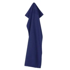 Check håndkle 50x100 cm marineblå