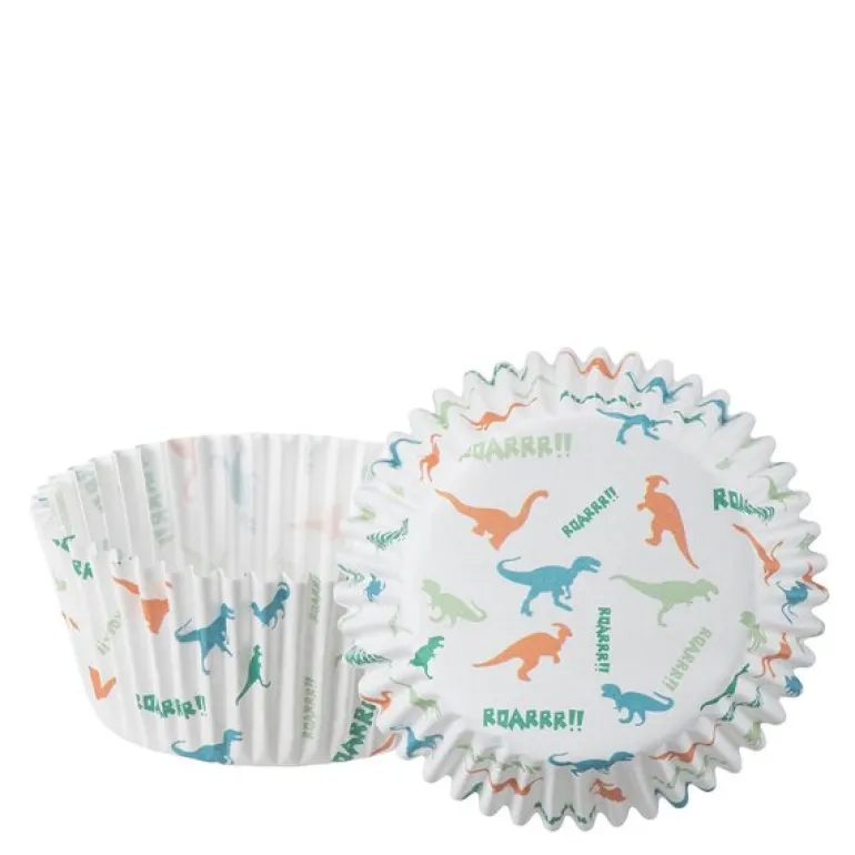 Chic kids muffinsform 40 stk dinosaur