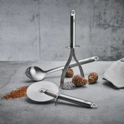 Chief pizzahjul 26 cm børstet