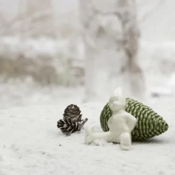 Christmas Tales Christmas Joy H5,5 cm hvit