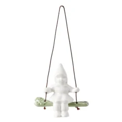 Christmas Tales gyngende jente 8 cm hvit