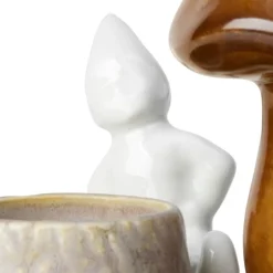 Christmas Tales telysestake 9,5 cm hvit