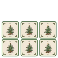 Christmas Tree glassbrikke 6 stk