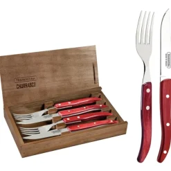 Churrasco bestikksett 4 deler natur