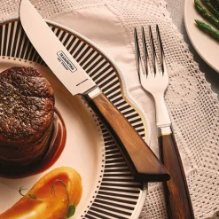 Churrasco biffkniv jumbo u.tagger 23 cm brun