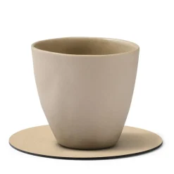 Circle Nupo glassbrikke 10 cm sand