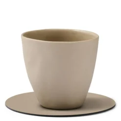 Circle Nupo glassbrikke 10 cm clay brown